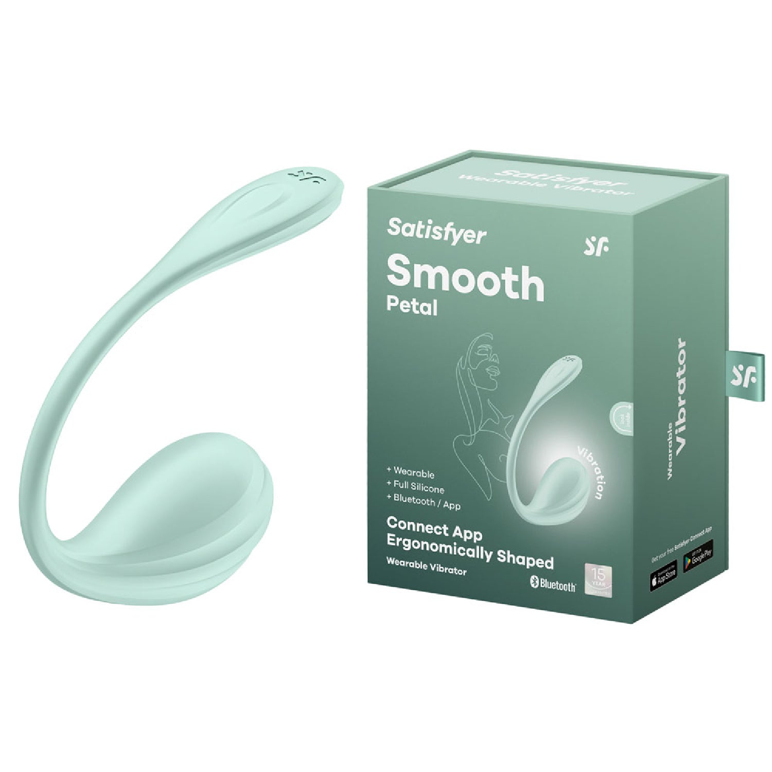 Satisfyer Smooth Petal - Mint